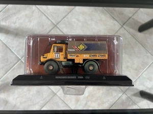 Modellino DeAgostini Mercedes Unimog Parigi Dakar 1984 Bonera-Grassi scala 1/43 - Foto 1 di 4