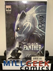 Black Panther #4 (2018) F/VF (7.0) Scarce Second Printing Variant, Low Print - Picture 1 of 7