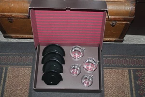 Nespresso Glass Collection A & P Cahen Design Gläser Tassen Set mit Schürze View - Bild 1 von 9