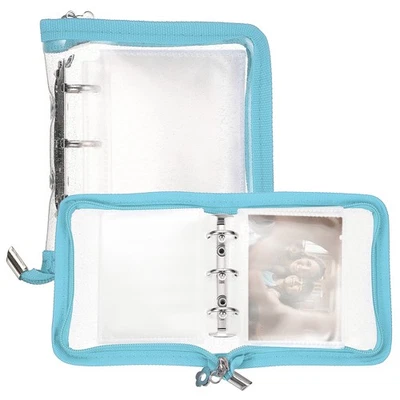 Переплетчик для фотокарт A7, внутренний держатель для фотокарт Kpop 25 шт., светло-синий - Изображение 1 из 4