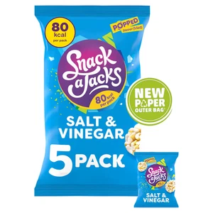 Snack a Jacks Salt & Vinegar Rice Cakes Multipack Snacks 5x19g (Pack of 3) - Picture 1 of 1