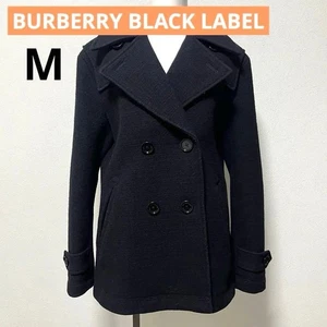 Burberry Black Label Peacoat Navy Wool Men's Jacket Used #EK BCA - Picture 1 of 12