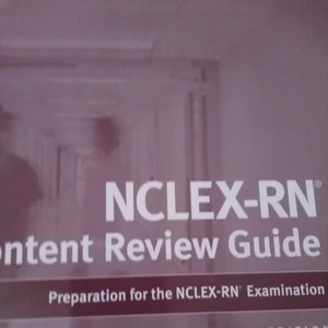 NCLEX-RN Content Review Guide - Paperback - GOOD - Bild 1 von 1