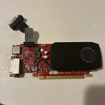 Tarjeta de gráficos de video Dell NVIDIA GeForce M302N GTX745 TC2P0 PCIe 4 GB DDR3 - PROBADA Foto 1 de 4