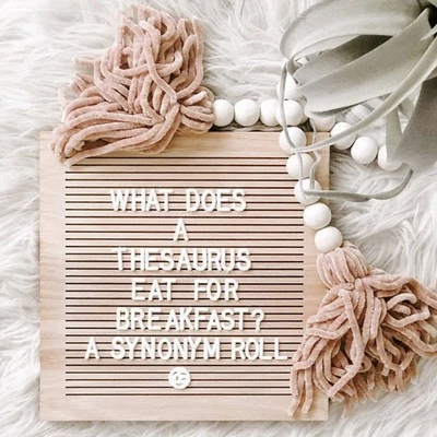 Felt Letter Board with Letters Durable Note Board for Room - Image 1 of 4