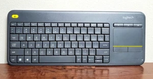 Logitech K400 Plus keyboard Wireless NO USB DONGLE(work with any Unifying Dongle - Picture 1 of 1