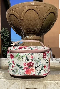 Multi Reise Kosmetik Make-up Tasche/ Blumen - Bild 1 von 11