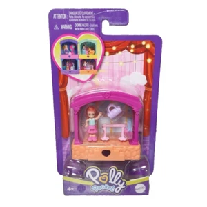 Polly Pocket Compact Stack-able Rooms Stacking NEW FACTORY SEALED Red Hair - Picture 1 of 3