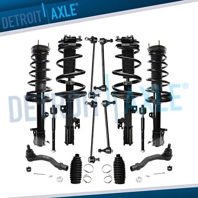 Front Rear Strut Coil Spring Sway Bar Tie Rod for 2001-03 Toyota Highlander AWD - Image 1 of 4