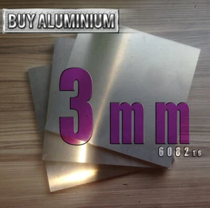 Aluminium Sheet / Plate 3mm x 300mm x 300mm - Picture 1 of 4