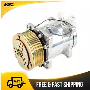 A/C Compressor For 1987-1989 1990 Jeep Wrangler 1987 1988 1989 1990 Jeep CJ7 - Picture 1 of 16