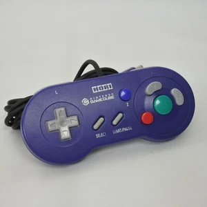 HORI DIGITAL Controller Pad For Gamecube Nintendo Violet Tested Ref 0901 - Picture 1 of 4