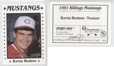 1991 Sport Pro Billings Mustangs Kevin Hudson #26