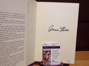 (SSG) Rare ANNE RICE Signed Hardcover Book "Memnoch The Devil" with a JSA COA - Picture 1 of 7