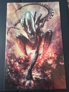 ALIEN #2 NM MARCO MASTRAZZO UNKNOWN COMICS EXCLUSIVE VIRGIN VAR - Picture 1 of 2