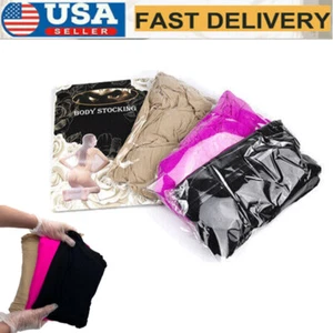 Double People Sexy Body Transparent Pantyhose Tights Cocoons Stockings Lingerie - Picture 1 of 24