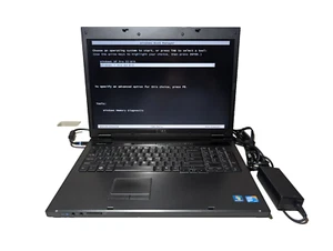 Laptop Dell Vostro 1720 17" arranque doble Windows XP y 7 | 4GB RAM 256GB SSD | DVD - Imagen 1 de 24
