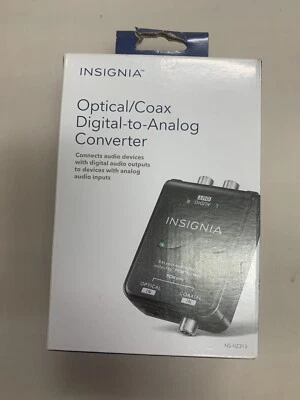 Convertidor óptico/coaxial digital a analógico Insignia NS-HZ313 Foto 1 de 3