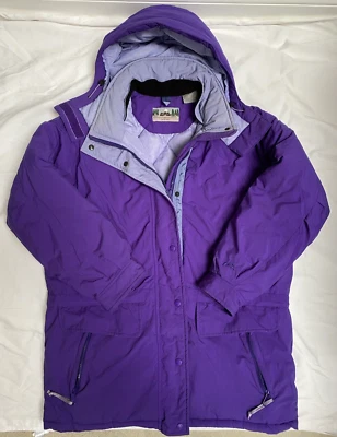 Abrigo largo de colección años 90 para mujer EMS Eastern Mountain Sports plumón de ganso Goretex Grannycore Foto 1 de 4