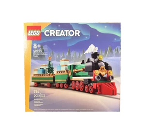 NUOVO LEGO Creator Treno Vacanze Invernali 40700 Locomotiva di Natale - Foto 1 di 6