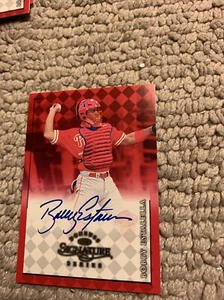 Bobby Estalella Phillies Autograph 1998 Donruss Signature Baseball Card Cb8 - Picture 1 of 2
