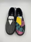 Nightmare Before Christmas Jack and Sally Canvas Slip On Shoes Mens Size 12 NWT