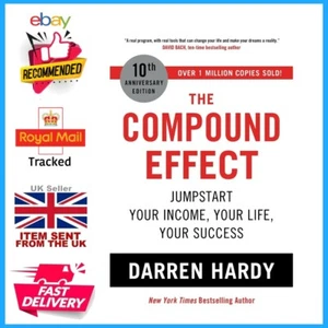 The Compound Effect by Darren Hardy JUMPSTART YOUR INCOME 🇬🇧 SAME DAY DESPATCH - Picture 1 of 6
