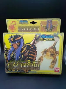 FIGURA ESCORPIO CABALLEROS DEL ZODIACO 100€ ORIGINAL BANDAI COMPLETO - Imagen 1 de 5
