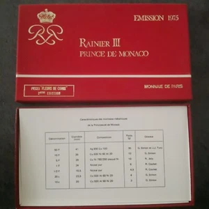 VIDE Coffret VIDE FDC 1975 MONACO / Sans les pièces - Picture 1 of 3