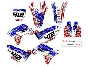 2018 CRF 250 R MERICA Usa Senge Graphics Kit Compatible with Honda - Bild 1 von 10