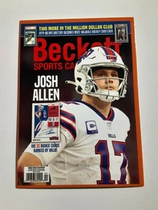 Josh Allen Beckett Rookie card DA  Exclusive Promo Card Insert  Buffalo  Bills - Picture 1 of 2