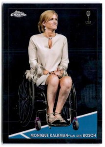2021 Topps Chrome #33 Monique Kalkman-Van den Bosch  Tennis Trading Card 
