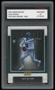 Zach Wilson 2021 Panini Instant NFL Spotlight Rookies 1st Graded 10 Rookie Card - Bild 1 von 1