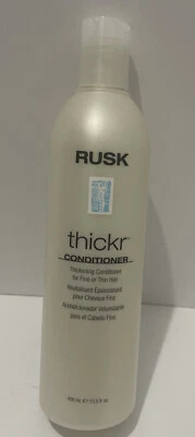 RUSK thickr CONDITIONER Thickening for Fine or Thin Hair 13.5 oz / 400 ml NEW!! - Image 1 of 4