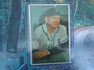 1953 BOWMAN COLOR JIMMY DYKES PHILADELPHIA ATHLETICS #31