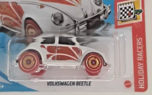 2021 Hot Wheels Valentines Volkswagen Beetle RARE Short Card Bug Holiday Racers - Picture 1 of 2