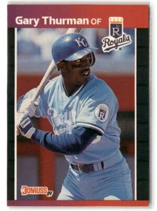 Gary Thurman 1989 Donruss #498a - K7675 - Picture 1 of 2