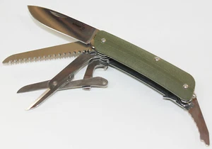 Böker Messer 7 Multi Tool Taschenmesser Bop03479 Grün - Bild 1 von 3