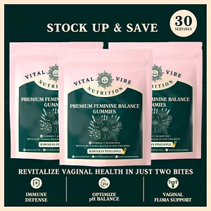 60 Gummies Premium-Feminine Balance Gummies - for Women’s Health & Wellness - Picture 1 of 18