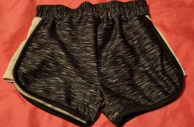 Limited Too Girls Size 12 Black w/white specks Shorts - Imagem 1 de 2