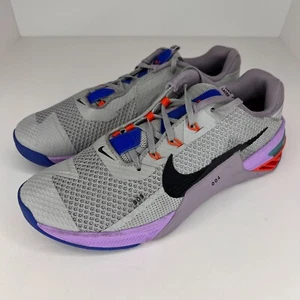 Nike Mens CZ8281-005 Metcon 7 Light Smoke Gray Violet Size 10 Training Shoes - Picture 1 of 9