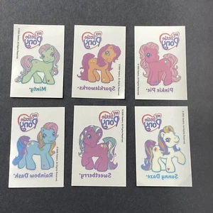 2005 My Little Pony Temporary Tattoos Body Art Lot Of 6 - Picture 1 of 7
