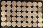 40 Different Morgan Silver Dollars Gorgeous Collector's Lot, Mixed Grade Roll!