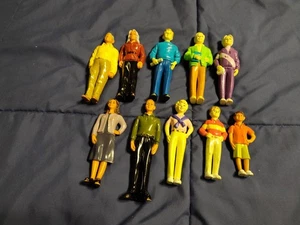 Vintage Puppenhaus Personen Puppen Figuren Konvolut - Bild 1 von 5