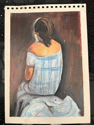 Salvador Dali Drawing on paper (Handmade) signed and stamped mixed media - Image 1 of 4