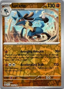 Prize Pack Series Cards #114/198 Lucario - Picture 1 of 2