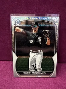2023 Bowman Chrome - Prospects Colson Montgomery #BCP-165 Mojo Refractor (RC) - Picture 1 of 2