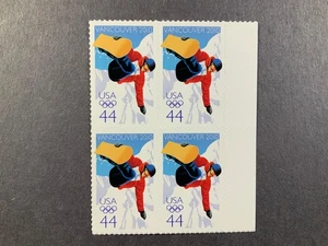 US Olympic Winter Games Vancouver 44c Stamp Block of 4 Scott #4436 - Picture 1 of 1