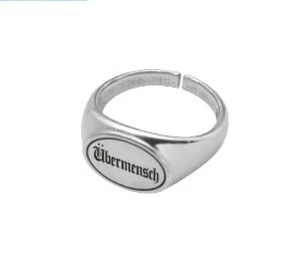 BIGBANG G-DRAGON Ubermensch Official MD SILVER RING MEDIA EXHIBITION Limited New - Bild 1 von 12
