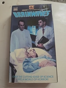 Brainwaves VHS Tape 1982 Keir Dullea - Rare Horror Sci-Fi Cult CLASSIC FREE S&H - Picture 1 of 7
